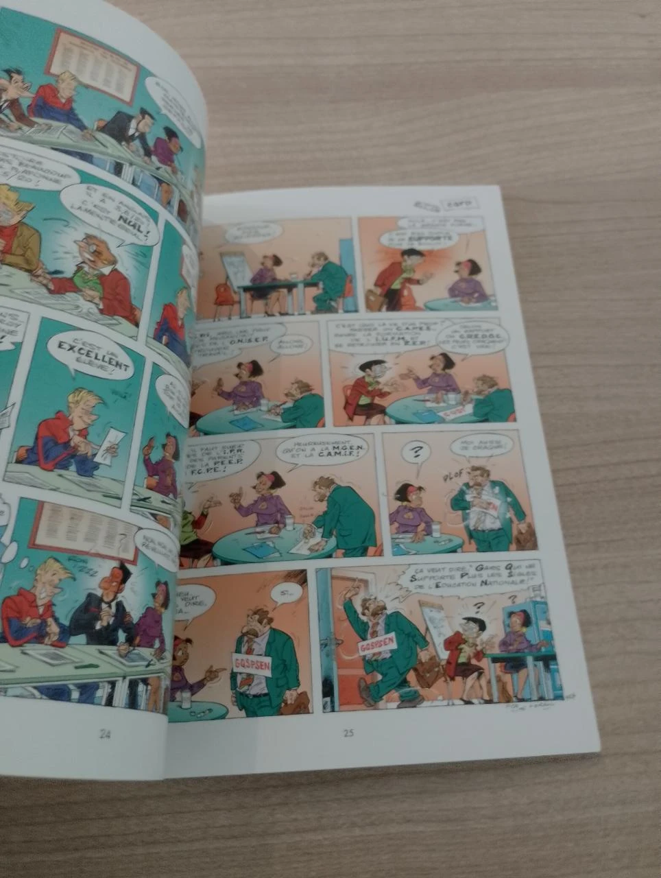 Os professores, mini BD – photo 3